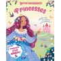 Livres scintillants Princesses - Habille-moi de stickers et de paillettes !