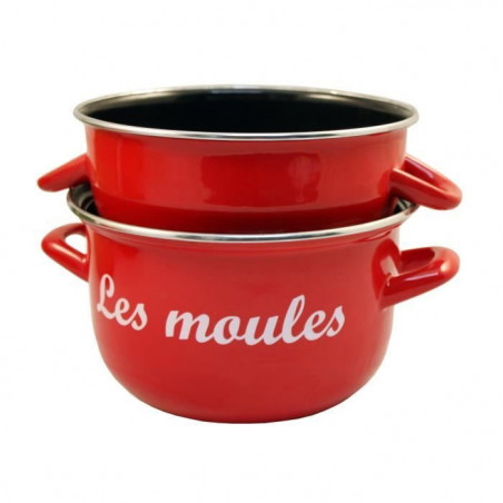 BAUMALU Marmite à moules - 24 cm - Rouge marquage 35,99 €