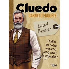 Cluedo - Le carnet d'enquete du colonel Moutarde