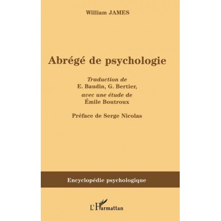 Abrégé de psychologie