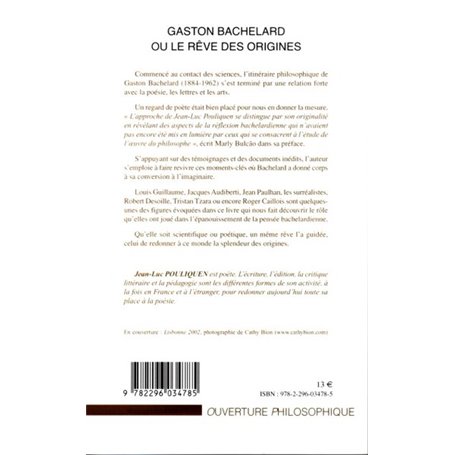 Une Philosophie de la poésie