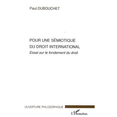 Pour une sémiotique du droit international