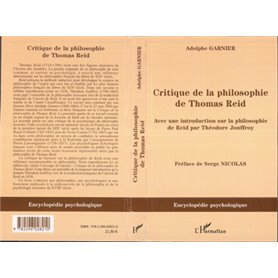 Critique de la philosophie de Thomas Reid