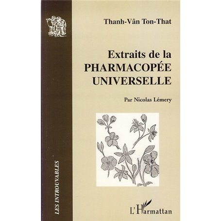 Extraits de la pharmacopée universelle