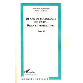 20 ans de sociologie de l'art