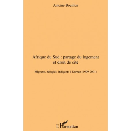 Afrique du Sud: partage du logement et droit de cité