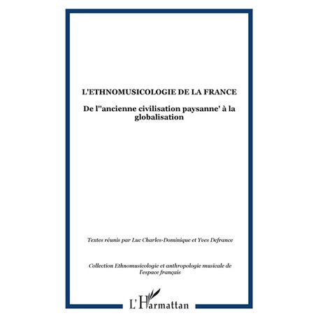 L'Ethnomusicologie de la France