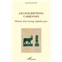 Les inscriptions cariennes