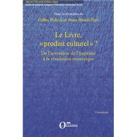 Le livre, "produit culturel" ?