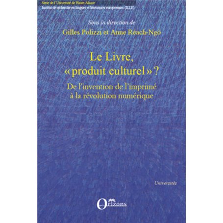 Le livre, "produit culturel" ?