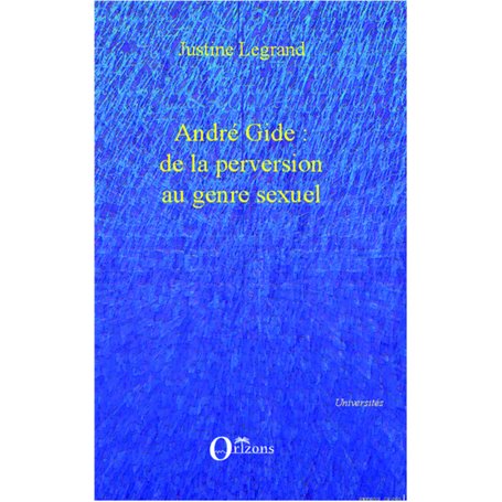 André Gide : de la perversion au genre sexuel