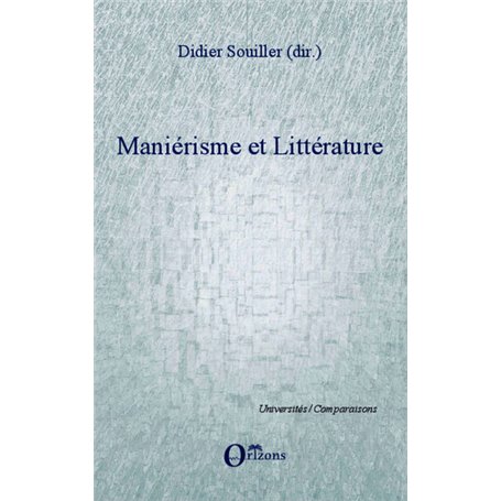 Maniérisme et littérature