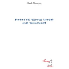 Economie des ressources naturelles et de l'environnement