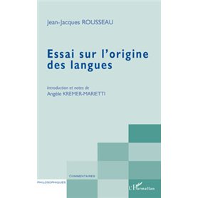 Essai sur l'origine des langues