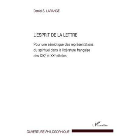 L'Esprit de la Lettre