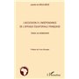 L'accession à l'indépendance de l'Afrique équatoriale française