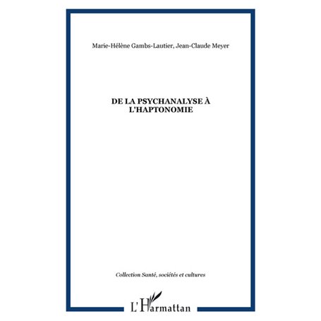 De la psychanalyse à l'haptonomie