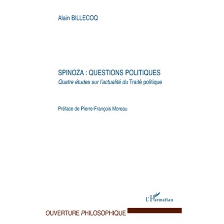 Spinoza : questions politiques