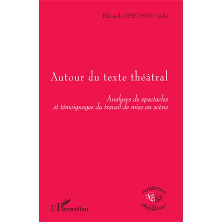 Autour du texte théâtral