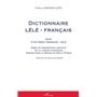 Dictionnaire lélé-français suivi d'un index français-lélé