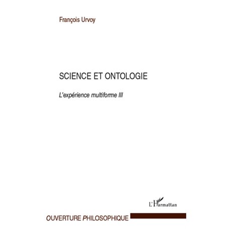 Science et ontologie