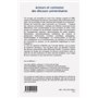 Acteurs et contextes des discours universitaires