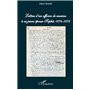 Lettres d'un officier de marine à sa jeune épouse Sophie