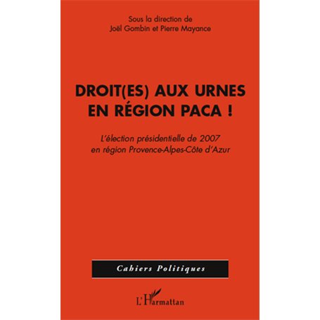 Droit(es) aux urnes en région PACA