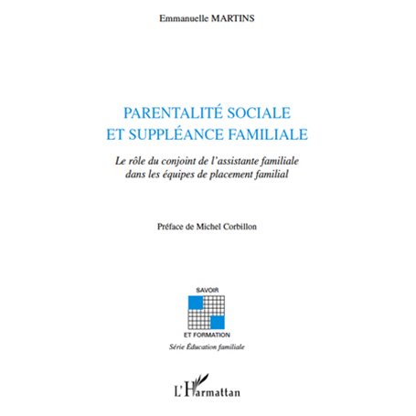 Parentalité sociale et suppléance familiale