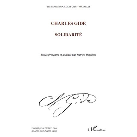 Charles Gide (Volume XI)