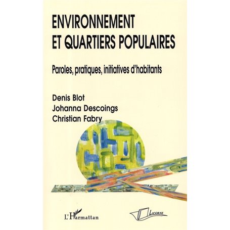 Environnement et quartiers populaires