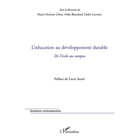 L'éducation au développement durable