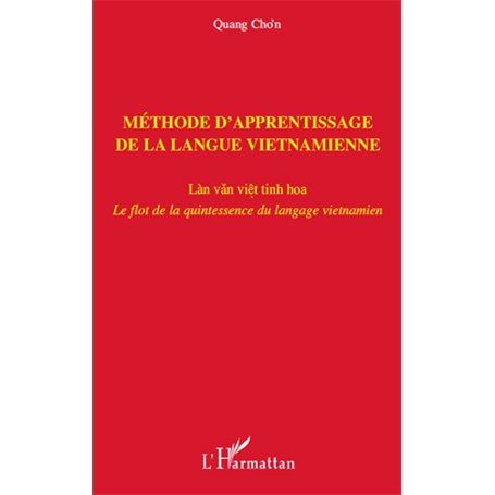 Méthode d'apprentissage de la langue vietnamienne