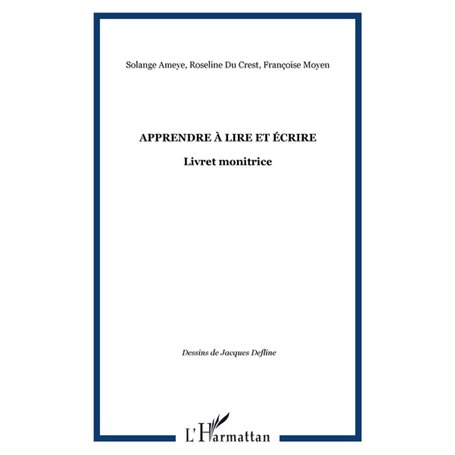 Apprendre à lire et écrire