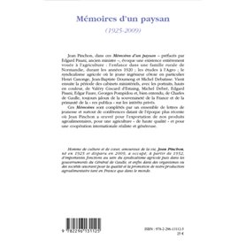 Mémoires d'un paysan