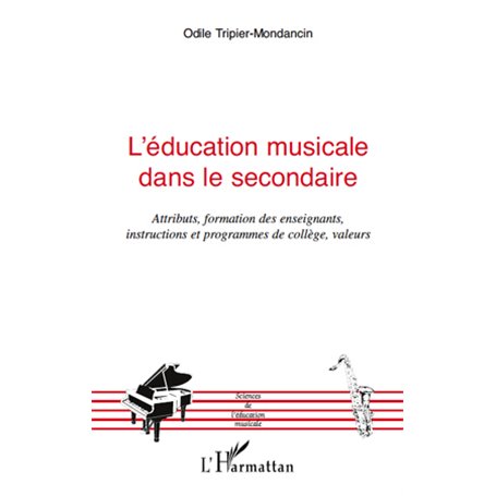 L'éducation musicale dans le secondaire