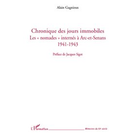 Chronique des jours immobiles