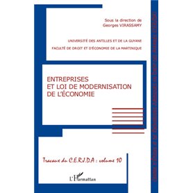 Entreprises et loi de modernisation de l'économie