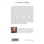 Le monde a changé