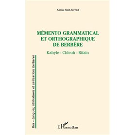Mémento grammatical et orthographique de berbère