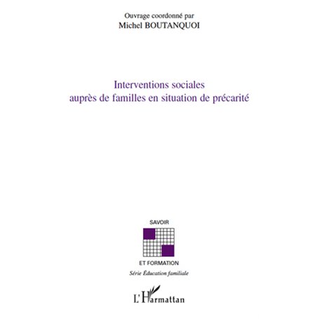 Interventions sociales auprès de familles en situation de précarité