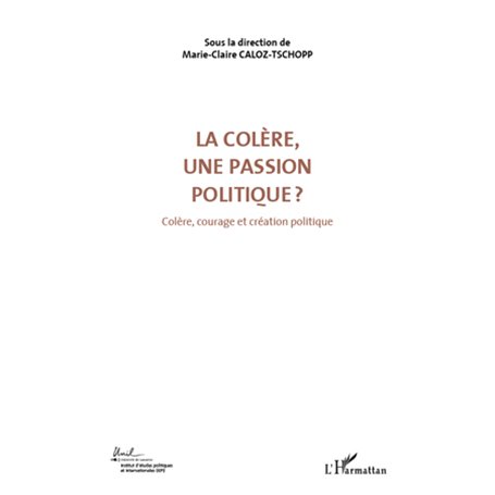 La colère, une passion politique ? (Volume 3)