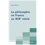 La philosophie en France au XIXème siècle