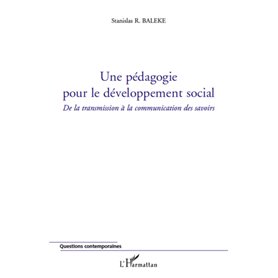 Une pédagogie pour le développement social