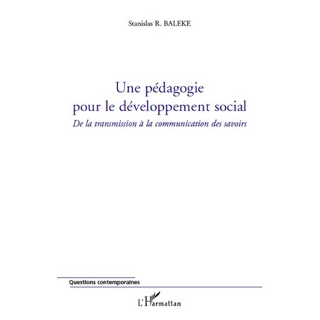 Une pédagogie pour le développement social