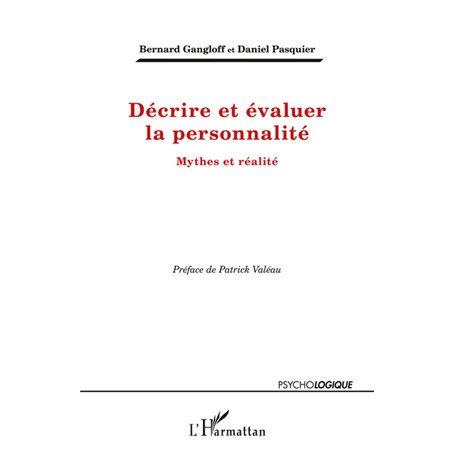 Décrire et évaluer la personnalité