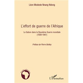 L'effort de guerre de l'Afrique