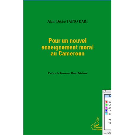 Pour un nouvel enseignement moral au Cameroun