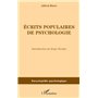 Ecrits populaires de psychologie