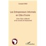 Les entrepreneurs informels en Côte d'Ivoire